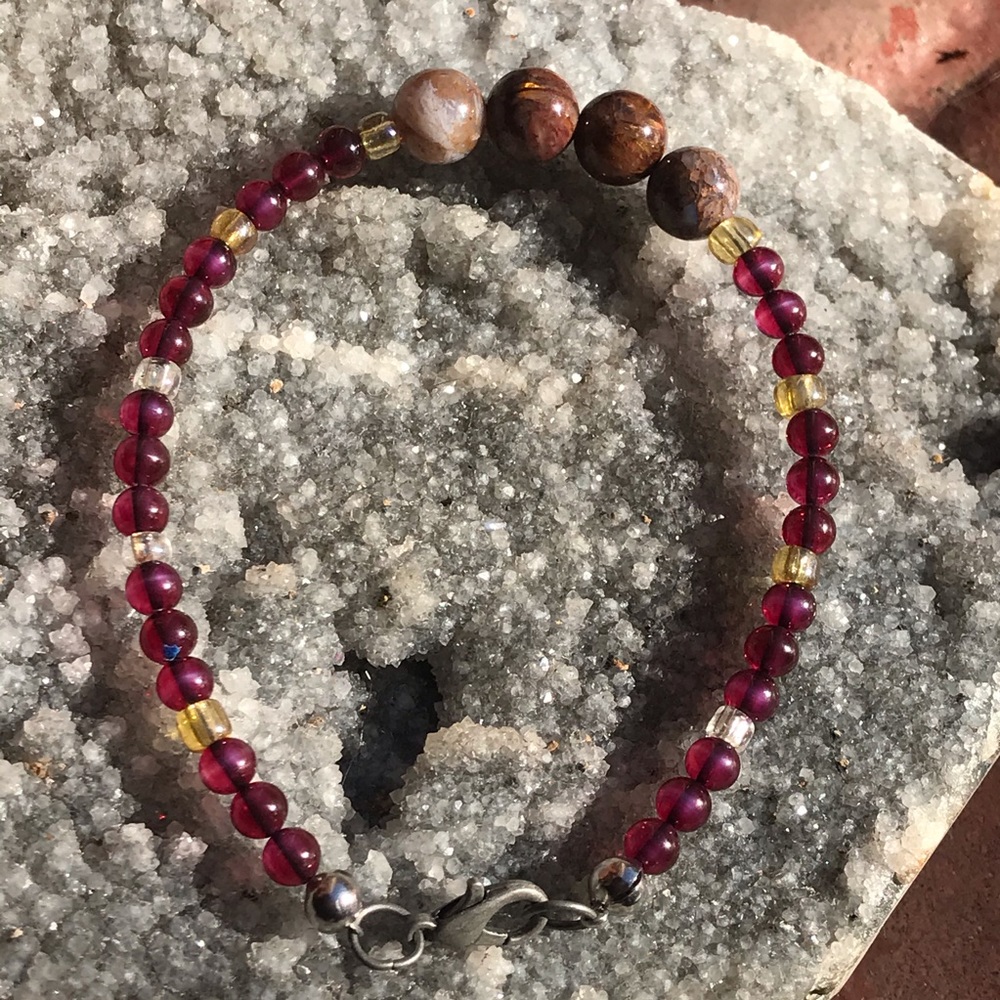 Agate bracelet